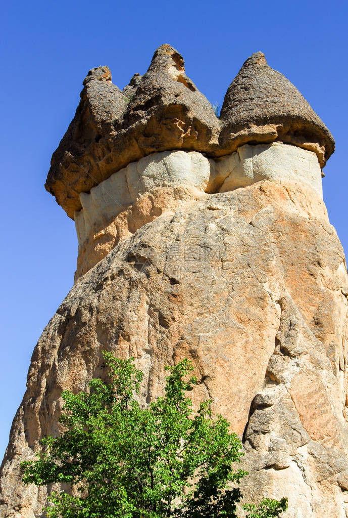 土耳其格雷梅村农村卡帕多西亚景观卡帕多西亚格雷梅的石屋图片