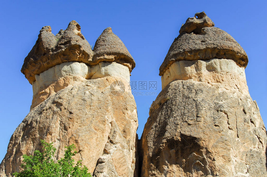 土耳其格雷梅村农村卡帕多西亚景观卡帕多西亚格雷梅的石屋图片