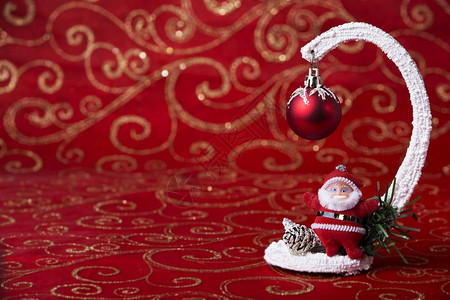 新年贺卡玩具圣诞老人圣诞树玩具舞会图片