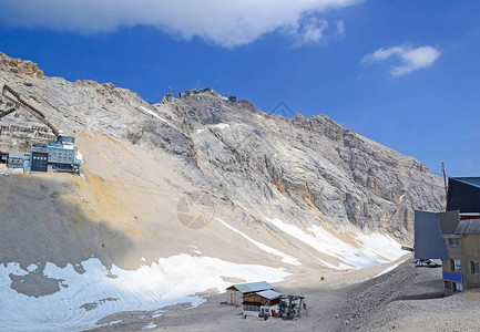 EibseeZugspitze夏背景图片