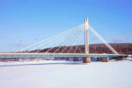 芬兰拉普兰Rovaniemi冬季的图片