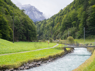 瑞士自然山水流瑞图片