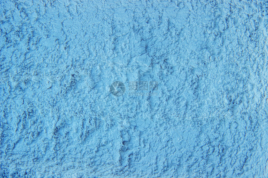 蓝色粘土粉的干面罩图片