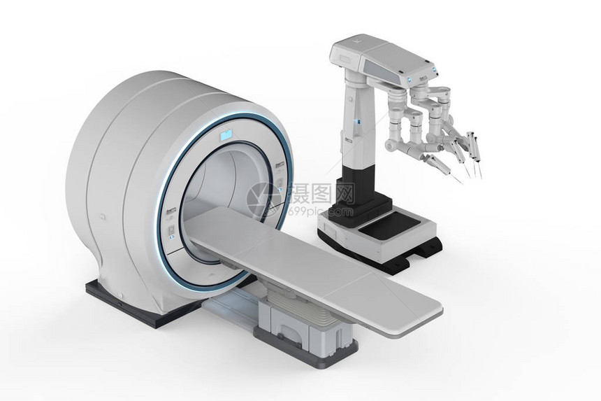 3d使用机器人外科手术制图片