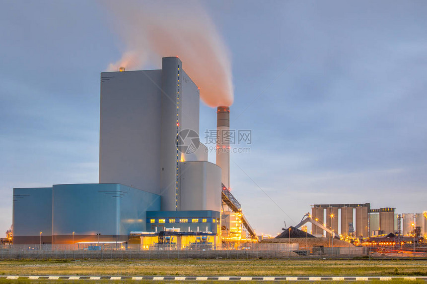 Europoort地区煤电选电厂图片