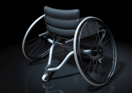 残疾运动员使用的一种改装轮椅图片