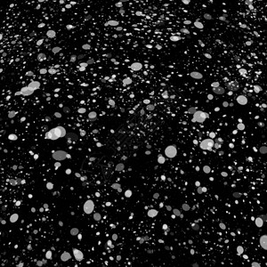黑色背景下雪的抽象图片