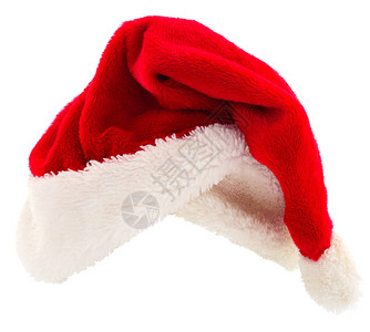 圣诞老人红色帽子白图片