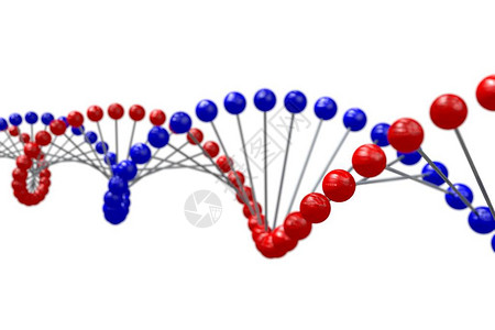DNA链螺旋对于科学遗传学生物技术等专题图片