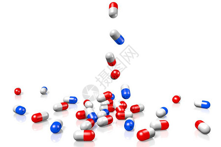3D药丸药物插图图片