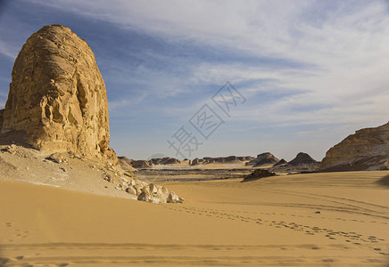 埃及的沙漠景观高清图片