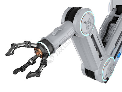 自兴人工智能3D自动转换机械臂自背景