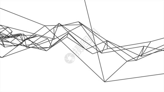 网格抽象绘图多边形线框烟雾云软模拟图形插图背景新质量复古风格酷漂亮4图片