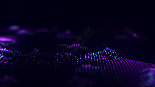 紫罗兰色计算机技术背景大数据可视化技术景观图片