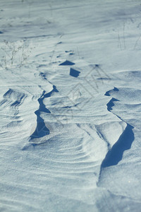 雪白的雪和被它遮蔽的大地农村和降雪冬天的沙丘和雪花图片