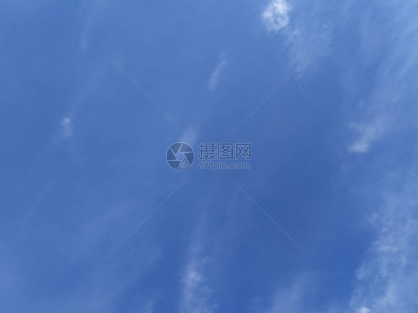 蓝天背景与白云照片图片