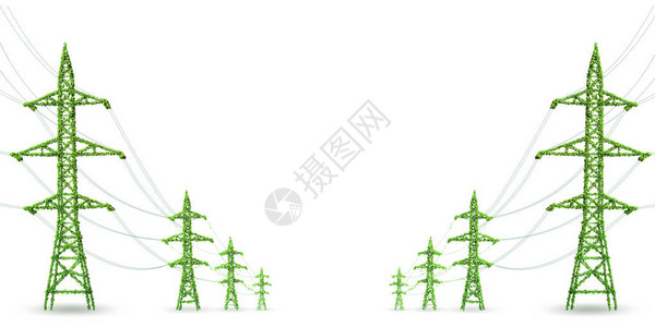 绿色和生态能源概念图片