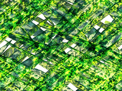 水彩叶无缝图案夏季花卉背景植物森林插图异国情调的泳装设计夏威夷水彩画绿色和AquaMenthe复古背景图片