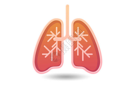 医学概念中人肺的图解图片
