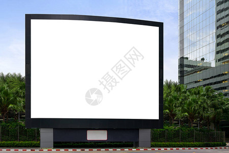 空白广告牌LCD广告图片