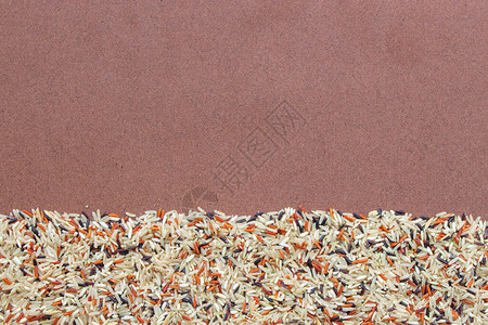木制有机水稻红茉米大和棕米图片