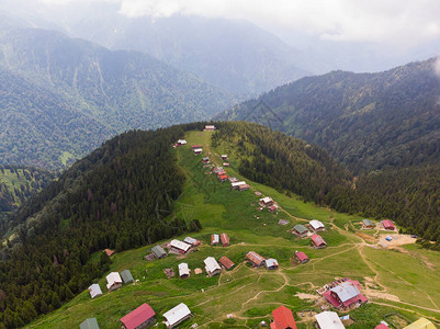 Pokot高原和Kackar山脉空中图片