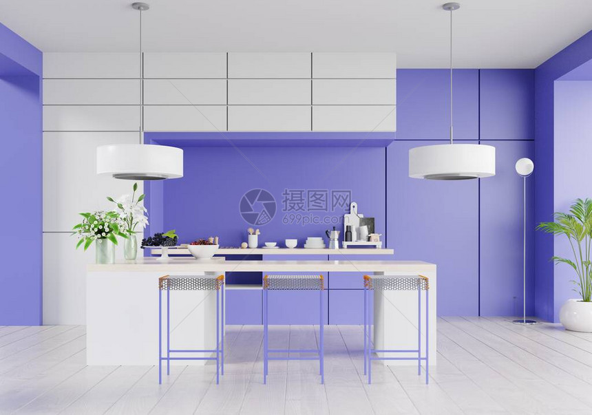 幻蓝厨房20203d渲染图片