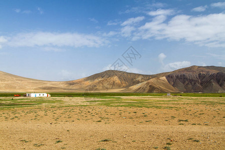 Bolonkul村塔吉克斯坦帕米尔中亚的小型定居点图片