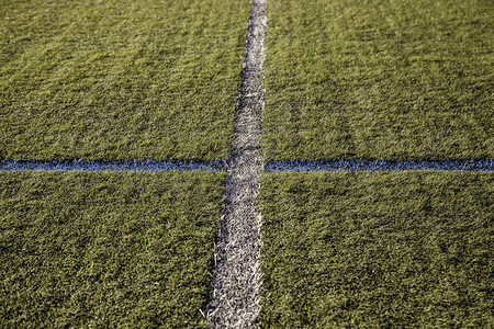 足球场的白线体育细节职业比赛等图片