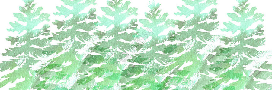 冬季标语模板森林背景圣诞节的完美自然和环境设计图片