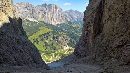 意大利欧洲特伦蒂诺上阿迪杰地区风景秀丽的高山地方图片