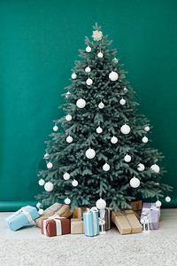 圣诞节树圣诞装饰品图片