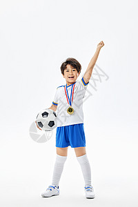 踢足球的小男孩获奖形象图片