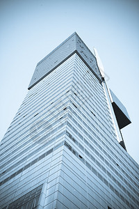 上海的现代建筑的背景图片