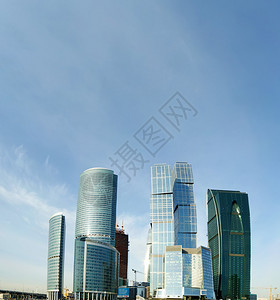 设在俄罗斯莫科的国际商业中心全景俄图片