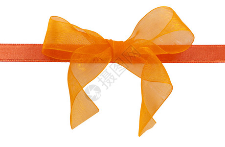 橙色弓图片