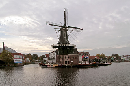 荷兰哈尔勒姆市传统风图片