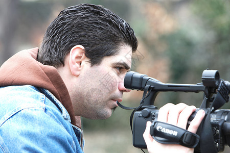 视频记者背景图片