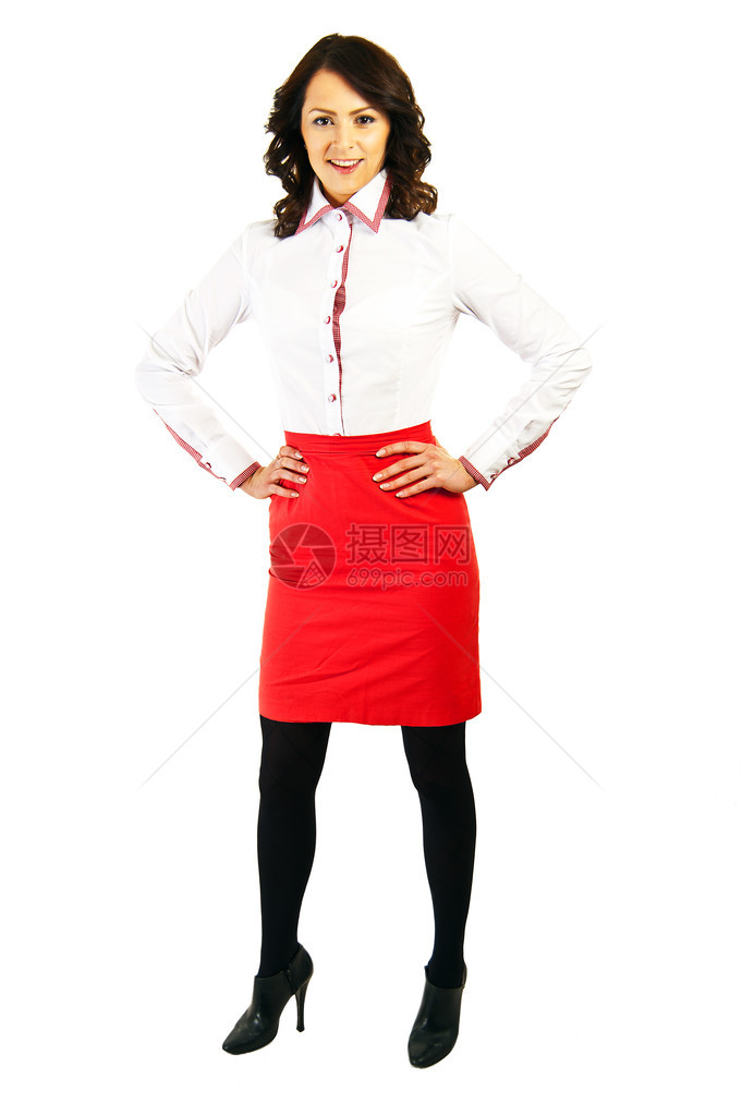 穿商务制服或空姐的女人图片
