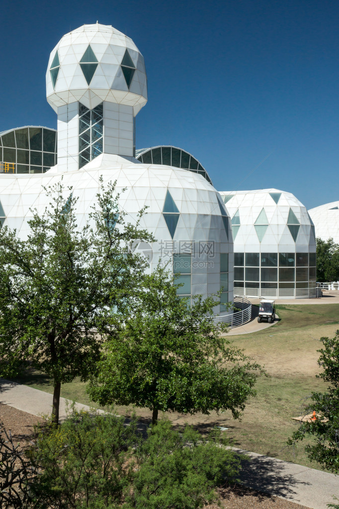Biosphere2的超现代建筑图片
