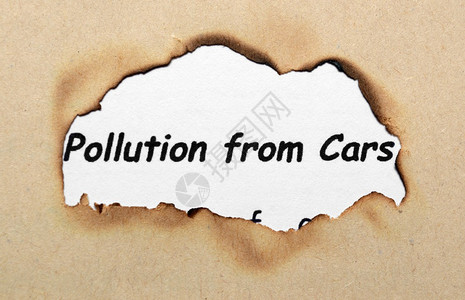 来自汽车的污染图片