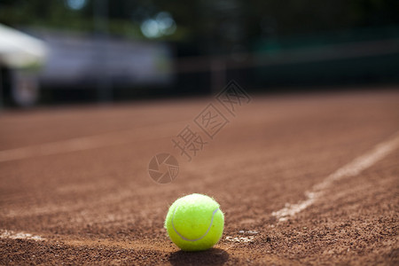 球场网球：娱乐活动中的特写运动图片