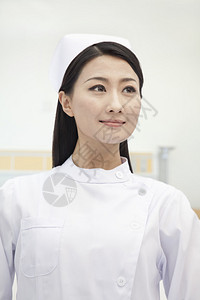 护士肖像背景图片