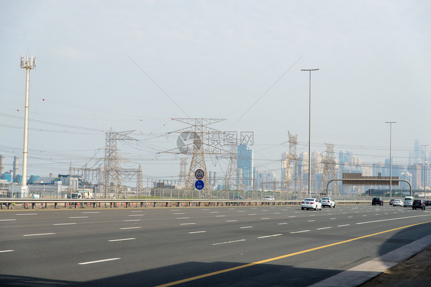 迪拜的高速公路图片