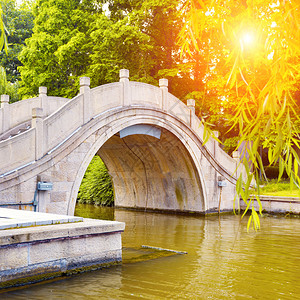 古老拱桥杭州图片
