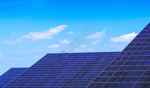 太阳能电池板的视图图片
