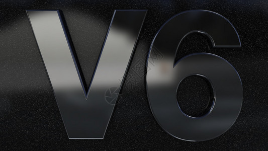 V6标志标签徽章徽章或设图片