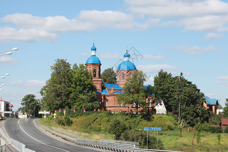 东正教圣母诞生教堂Rozhdestveno村图片