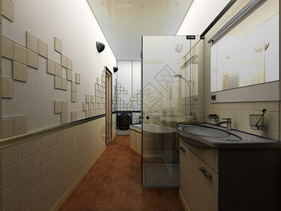现代浴室内设计图片