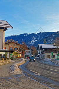 GarmischPartenkirchen的街道景象图片